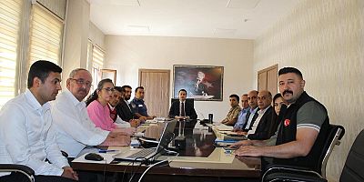 Selim’de İlçe İdare Şube Başkanları Toplantısı Gerçekleştirildi