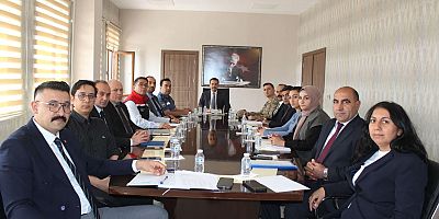 Selim’de İlçe İdare Şube Başkanları Toplantısı Gerçekleştirildi