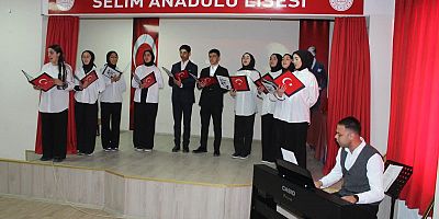 Selim’de İstiklal Marşı’nın Kabulü kutlandı