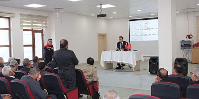 Selim'de Köy Muhtarları Toplantısı düzenlendi