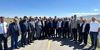 Selim’de Milletvekili Adem Çalkın'a coşkulu karşılama