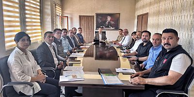 Selim İlçe İdare Şube Başkanları Toplantısı Gerçekleştirildi