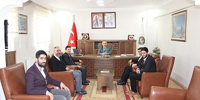 SENDİKA YÖNETİMİNDEN MÜFTÜ BAYRAM'A ZİYARET 