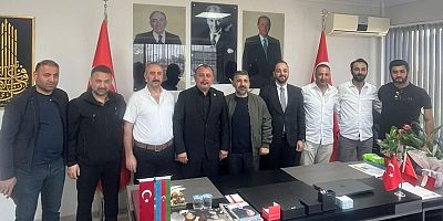 Serhat Kars Derneği’nden MHP Darıca İlçe Başkanına Hayırlı Olsun Ziyareti