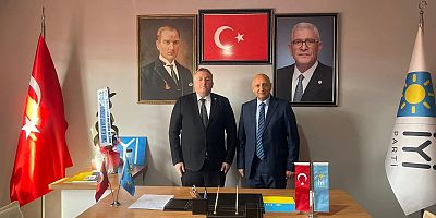 Settar Kaya’dan İYİ Parti Kars İl Başkanı Yeşilbağ’a Hayırlı Olsun Ziyareti