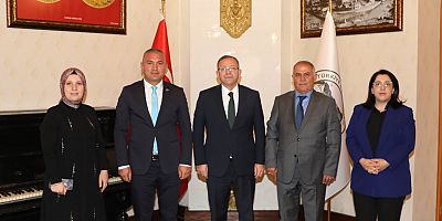 SGK heyetinden Vali Ziya Polat'a ziyaret