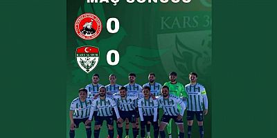 Şırnak Petrol – Kars 36 Spor Karşılaşması Golsüz Sona Erdi