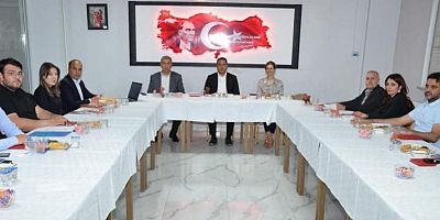 Sosyal Hizmetler Müdürü Tosunoğlu, Kurum müdürleriyle buluştu