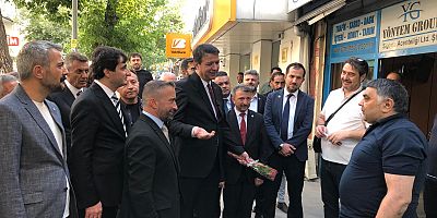 SP Genel Başkanı Arıkan Kars’ta Esnaf ve Vatandaşlarla Buluştu