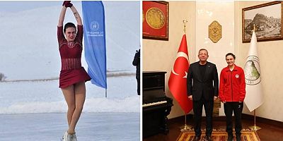 Sporcu Fatma Yade Karlıklı, performansından dolayı beğeni topladı