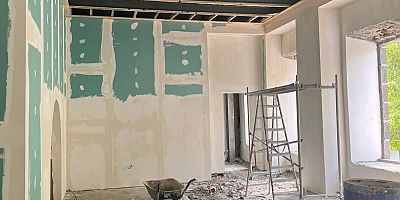 Susuz Hükümet Konağı Restorasyonu tüm hızıyla sürüyor