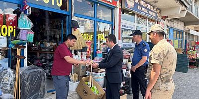 Susuz Kaymakamı Furkan Öztürk'ten Esnaf Ziyareti
