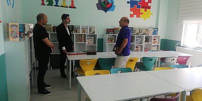 Susuz Kaymakamı Okullarda Eğitim Öncesi incelemelerde bulundu