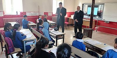 Susuz Kaymakamı Tutal’dan Atatürk İlkokulu’na Ziyaret