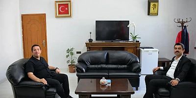 Susuz Kaymakamı Tutal'dan Gençlik ve Spor İl Müdürüne ziyaret