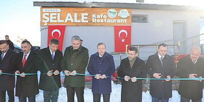 Susuz Şelale Kafe ve Restoran hizmete açıldı 