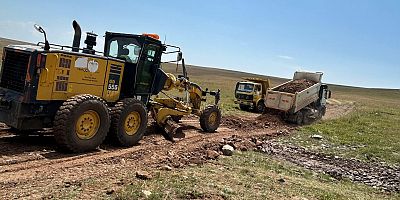 Susuz'un Aynalı ve Ortalar Yolları Tamamlandı, Sırada Porsuklu Var