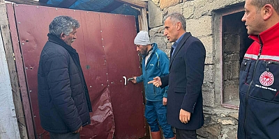 Tarım İl Müdürü Enver Aydın’dan Mağdur Üreticiye Geçmiş Olsun Ziyareti