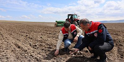Tarım Müdürü Aydın, Tazekentte ekim çalışmalarını yerinde inceledi