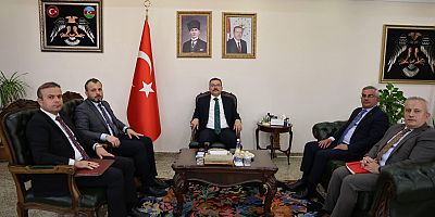 Tarım ve Çevre Yetkililerinden Vali Ercan Turan’a Ziyaret