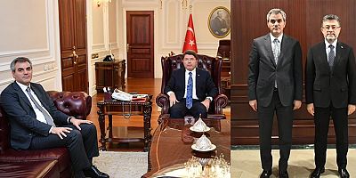 TBMM Genel Sekreteri Talip Uzun, Adalet ve Tarım Orman Bakanlarını ziyaret etti