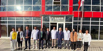TBMM Grup Başkanı Abdullah Güler, Safir Sütü ziyaret etti