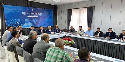 TBMM Grup Başkanı Güler Kars'ta STK Temsilcileriyle buluştu