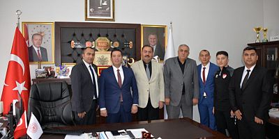 TFFHGD Heyetinden Gençlik ve Spor Müdürü Başköylü’ye Ziyaret