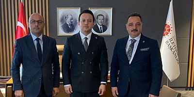 TİMBİR Başkanı Basa’dan İletişim Başkan Yardımcısı Başar’a ziyaret