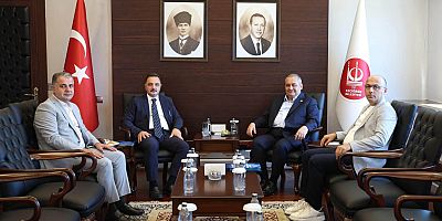 TİMBİR ve BHA Heyetinden Başkan Mesut Özarslan’a Ziyaret