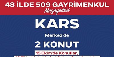 TOKİ'DEN 48 İLDE 509 GAYRİMENKUL SATIŞI