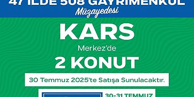 TOKİ'den Kars’ta 2 Konut Satışta!..