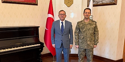 Tuğgeneral Kadir Çelik’ten Vali Ziya Polat’a Ziyaret