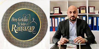 Turizm Birliği Başkanı Halit Özer'in Mübarek Ramazan Ayı mesajı