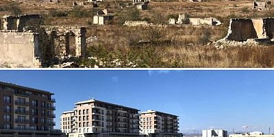 Türk Gazeteciler Ağdam’da Savaşın İzlerini ve İmarı Yerinde İnceledi