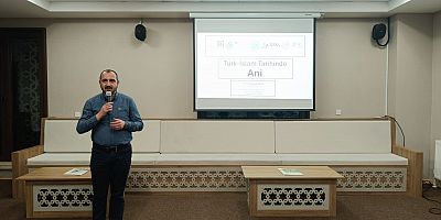  ‘’Türk-İslam Tarihinde Ani’’ konulu söyleşi programı düzenlendi