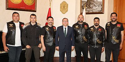 Türk Riders CC Motosiklet Kulübü Üyeleri Kars'ta
