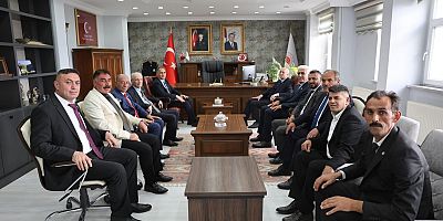 TZOB Genel Başkanı Bayraktar’dan Tarım Müdürlüğü’ne Ziyaret