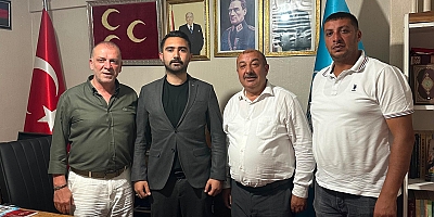 Ülkü Ocakları Başkanı Cenk Ege Yıldırım’a Hayırlı Olsun Ziyareti