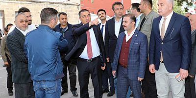 Vali/Belediye Başkanı Türker Öksüz, yapılan çalışmaları inceledi