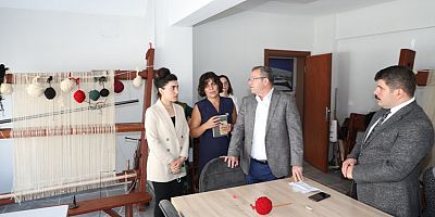 Vali Polat, ADEM’i Ziyaret Etti