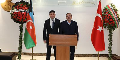 Vali Polat, Azerbaycan Başkonsolosluğuna taziyede bulundu