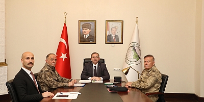 Vali Polat, Bakan Yerlikaya Başkanlığındaki toplantıya katıldı