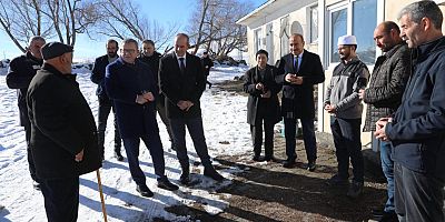 Vali Polat Bulanık Köyü’nde: Vatandaşlar ve Öğrencilerle Buluştu
