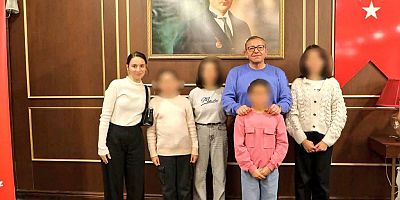 Vali Polat, Dünya Kız Çocukları Günü'nde Kız Çocuklarıyla Buluştu