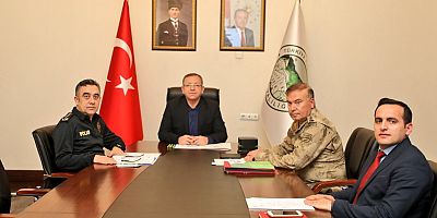 Vali Polat, Düzensiz Göçle Mücadele Koordinasyon Toplantısına Katıldı