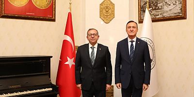 Vali Polat, Emekli Tuğgeneral Erhan Sipahioğlu’nu Ağırladı