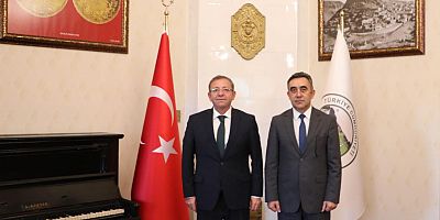 Vali Polat, Emniyet Müdürü Tombul’u makamında ağırladı