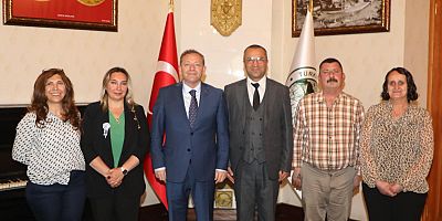 Vali Polat, Engelli Öğrencileri Koruma Derneği Yönetimini Kabul Etti