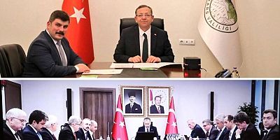 Vali Polat, İçişleri Bakanı Ali Yerlikaya başkanlığındaki toplantıya katıldı